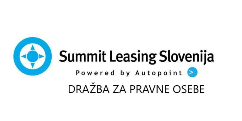 DRAŽBA VOZIL SUMMIT LEASING SLOVENIJA, AUTOPOINT IN PARTNERJI, 29.10.2024, ob 10:00